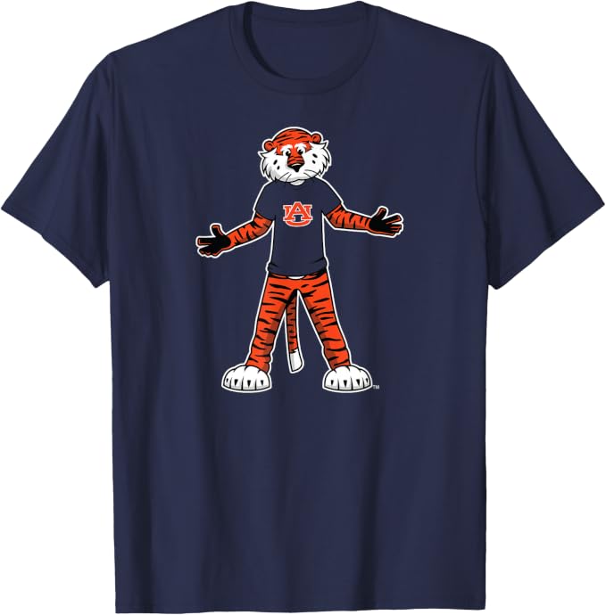 Aubie Officially Licensed T-Shirt - Navy