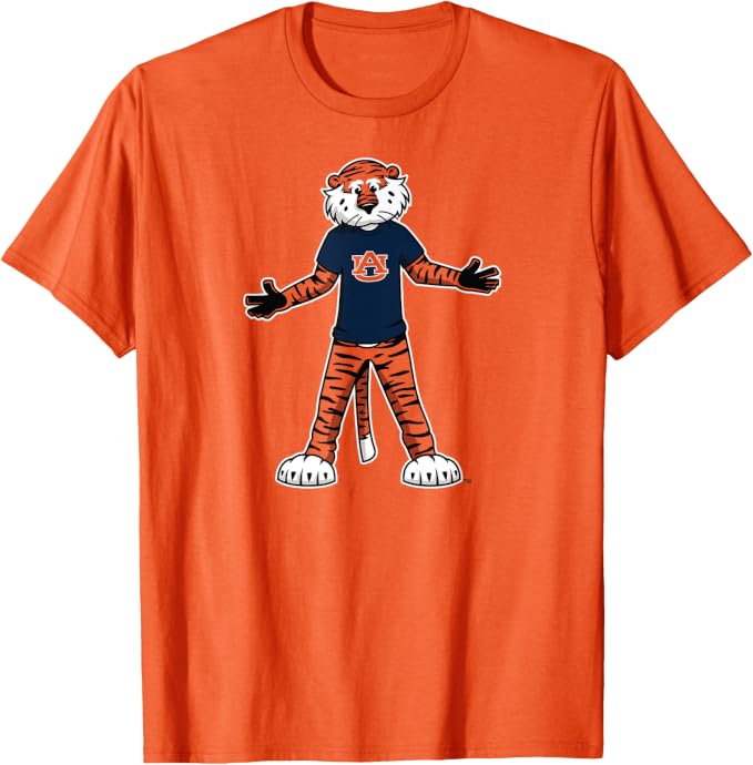 Aubie Officially Licensed T-Shirt - Orange