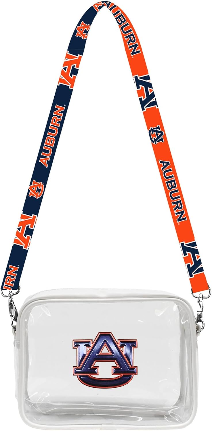 Littlearth Auburn Tigers Clear Gameday Purse