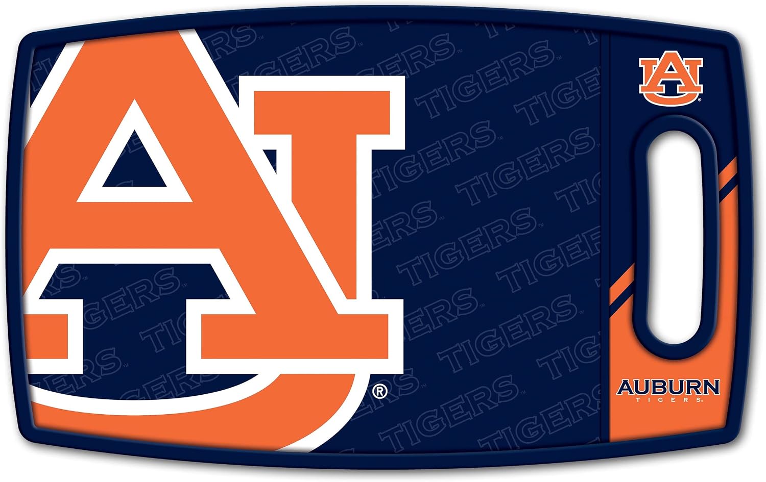 Officially-licensed Auburn Tigers Logo Series Cutting Board (YouTheFan)