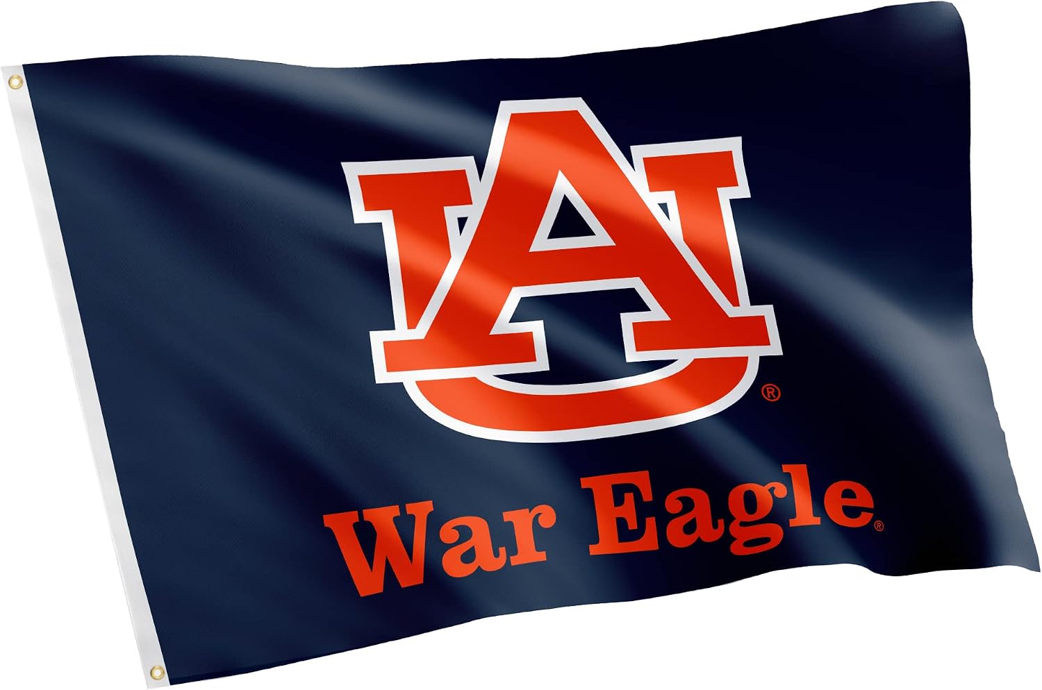 Desert Cactus Auburn University AU Tigers Flag 3x5 Outdoor (Blue)