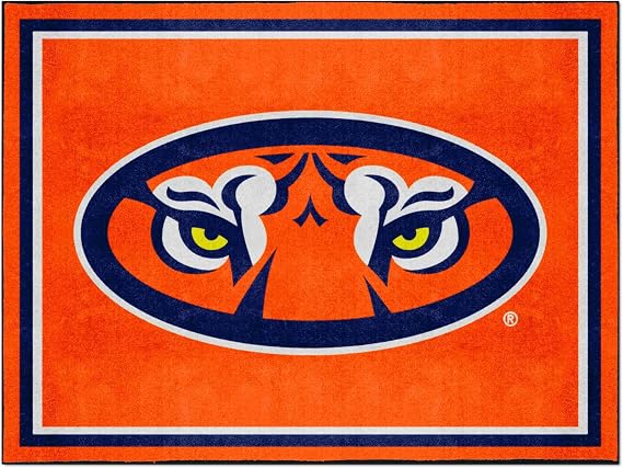 Auburn TIGER EYES FANMATS NCAA Unisex - Adult Modern