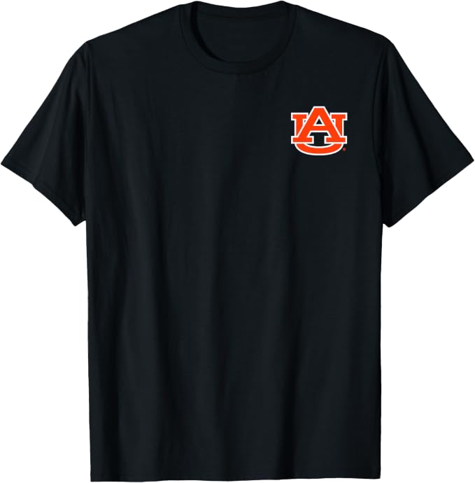 Auburn Tigers Left Chest Icon Officially Licensed T-Shirt