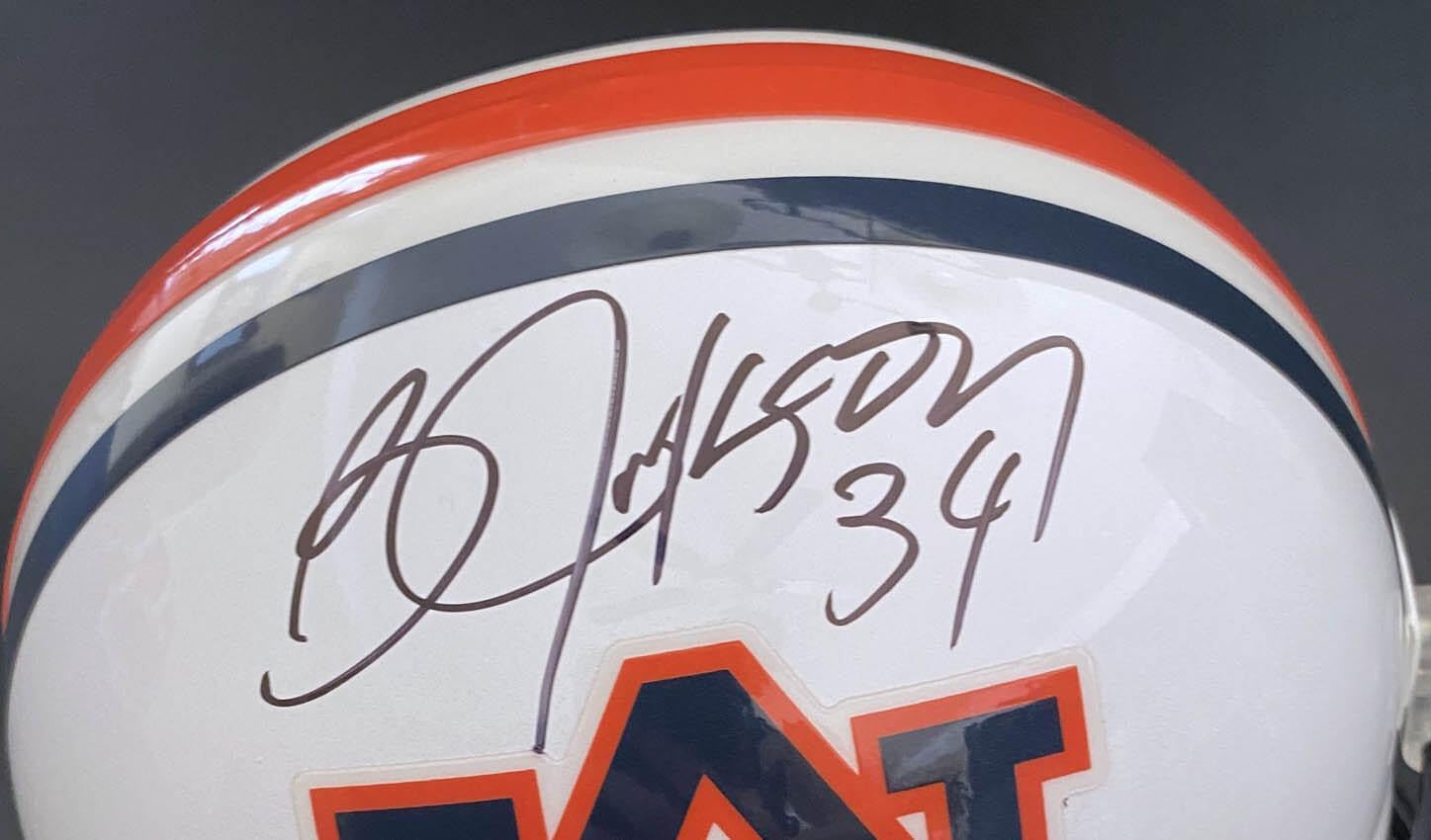 Bo Jackson SIGNED Auburn Tigers F/S Helmet