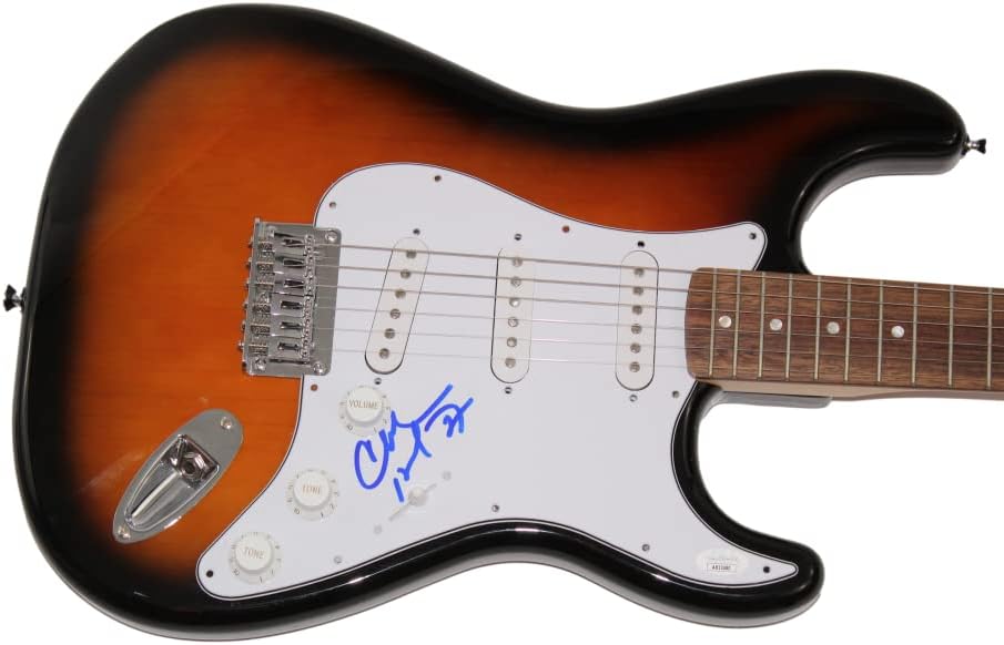 CHARLES BARKLEY SIGNED AUTOGRAPH FULL SIZE FENDER STRATOCASTER